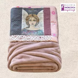 Anioł 5 - Poduszko-koc 2w1 - Duży